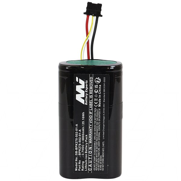 MI Battery Experts SB-BPK278-502-01-A